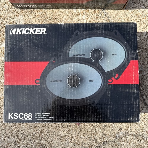 Kicker ksc68 6x8in coaxial car - ksc68,